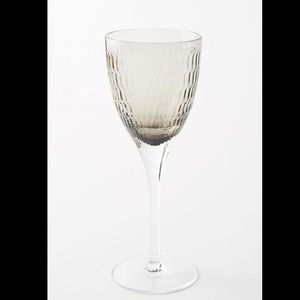 Anthropologie Viola Wine Glasses - Gray